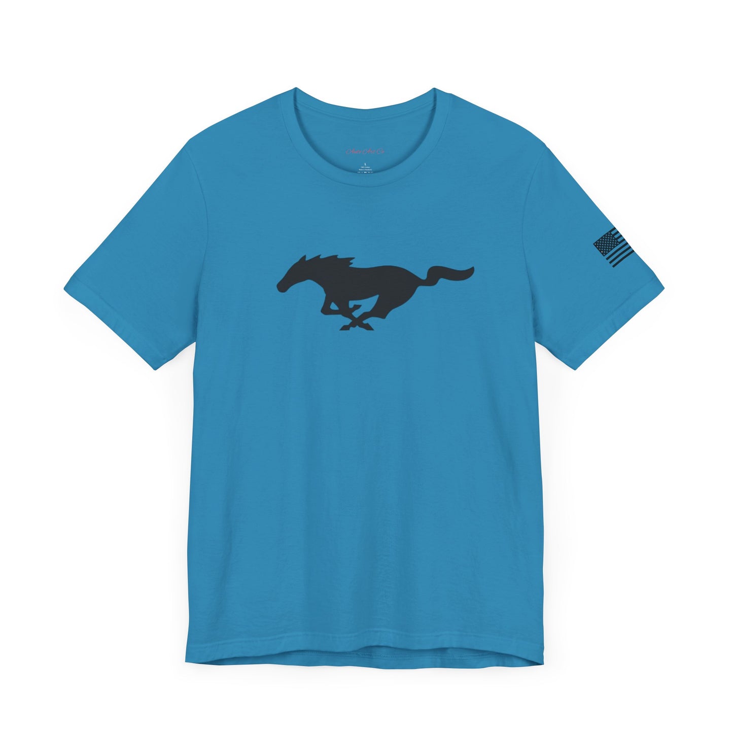 Racing Mustang Graphic Tee - Unisex Short Sleeve Shirt with Sleek Car Designs