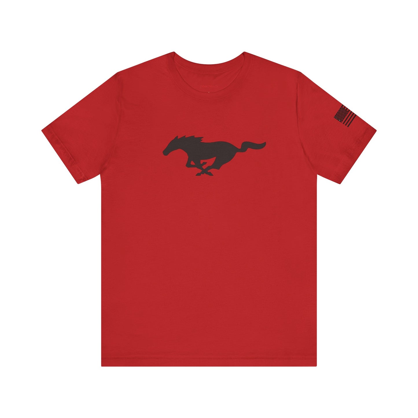 Racing Mustang Graphic Tee - Unisex Short Sleeve Shirt with Sleek Car Designs