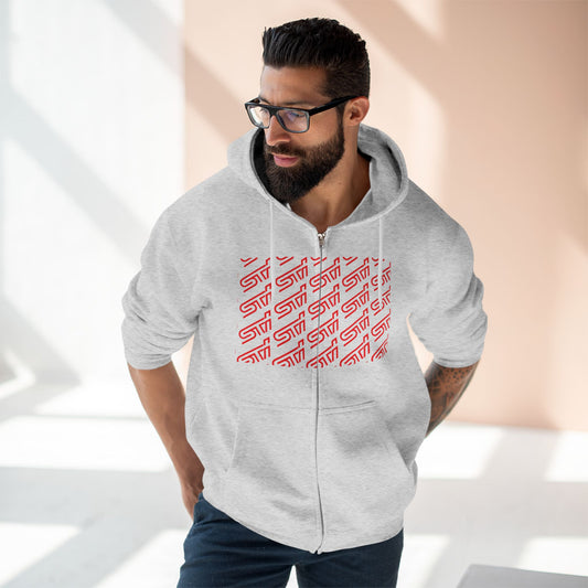 Subaru Unisex Zip Hoodie - Modern Comfort for Car Enthusiasts