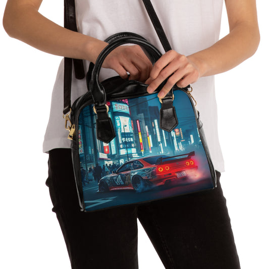 Urban Nightlife Shoulder Handbag