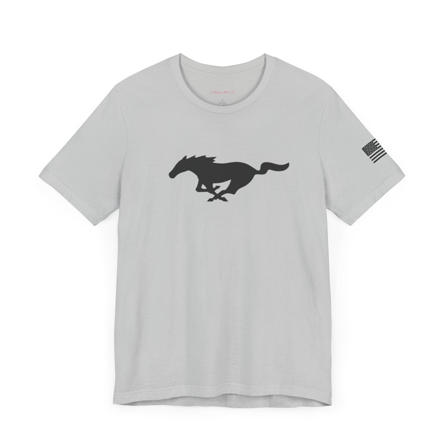 Racing Mustang Graphic Tee - Unisex Short Sleeve Shirt with Sleek Car Designs