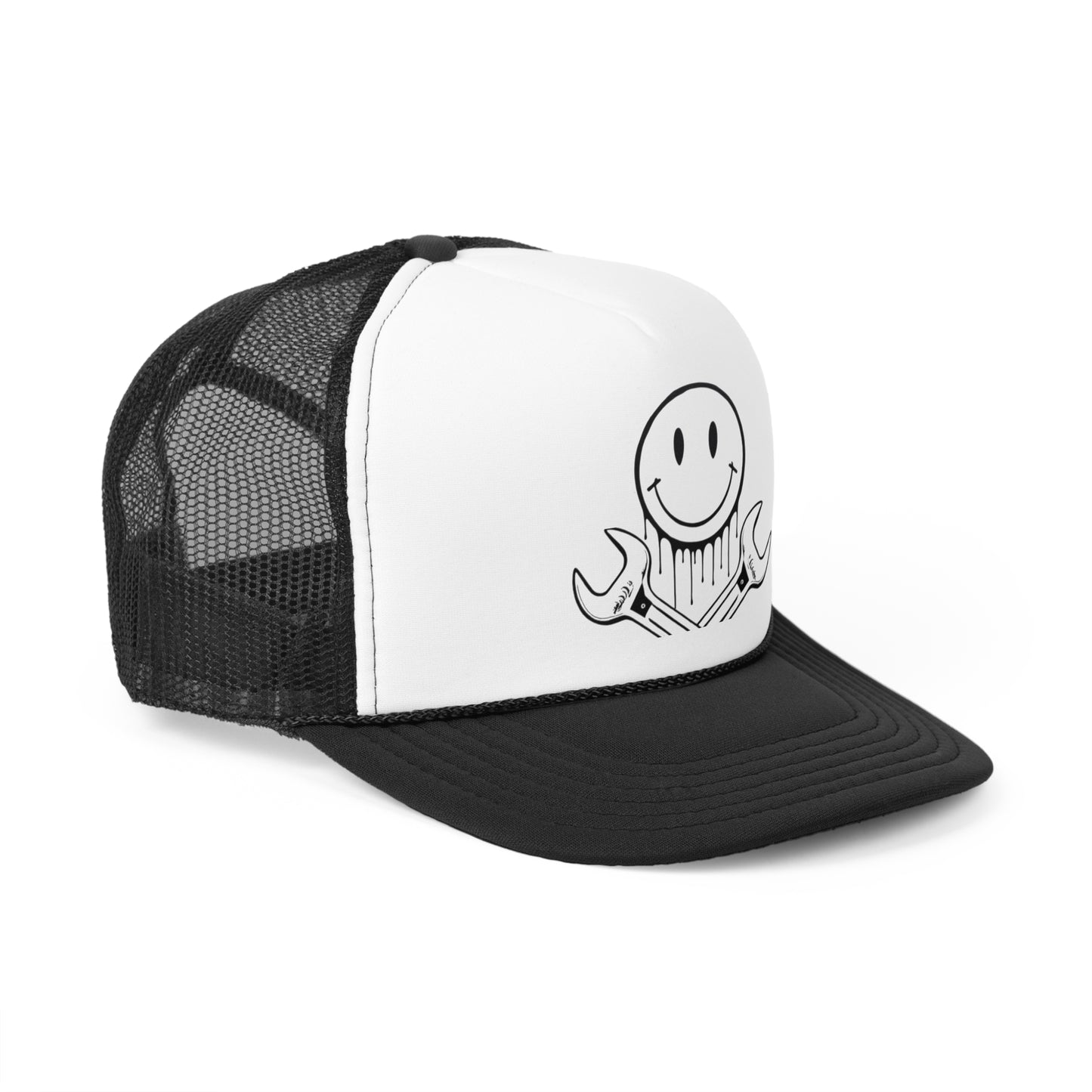 Smiley Wrench Trucker Cap