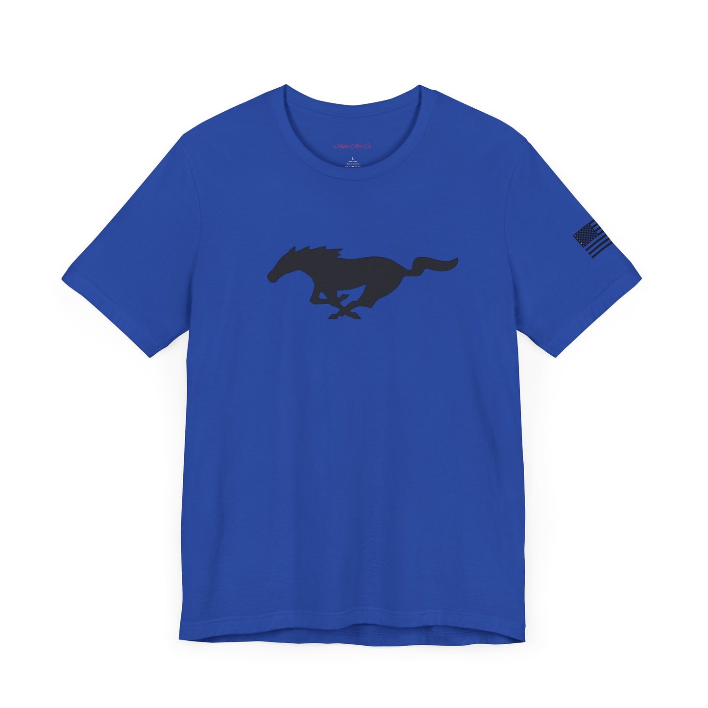 Racing Mustang Graphic Tee - Unisex Short Sleeve Shirt with Sleek Car Designs