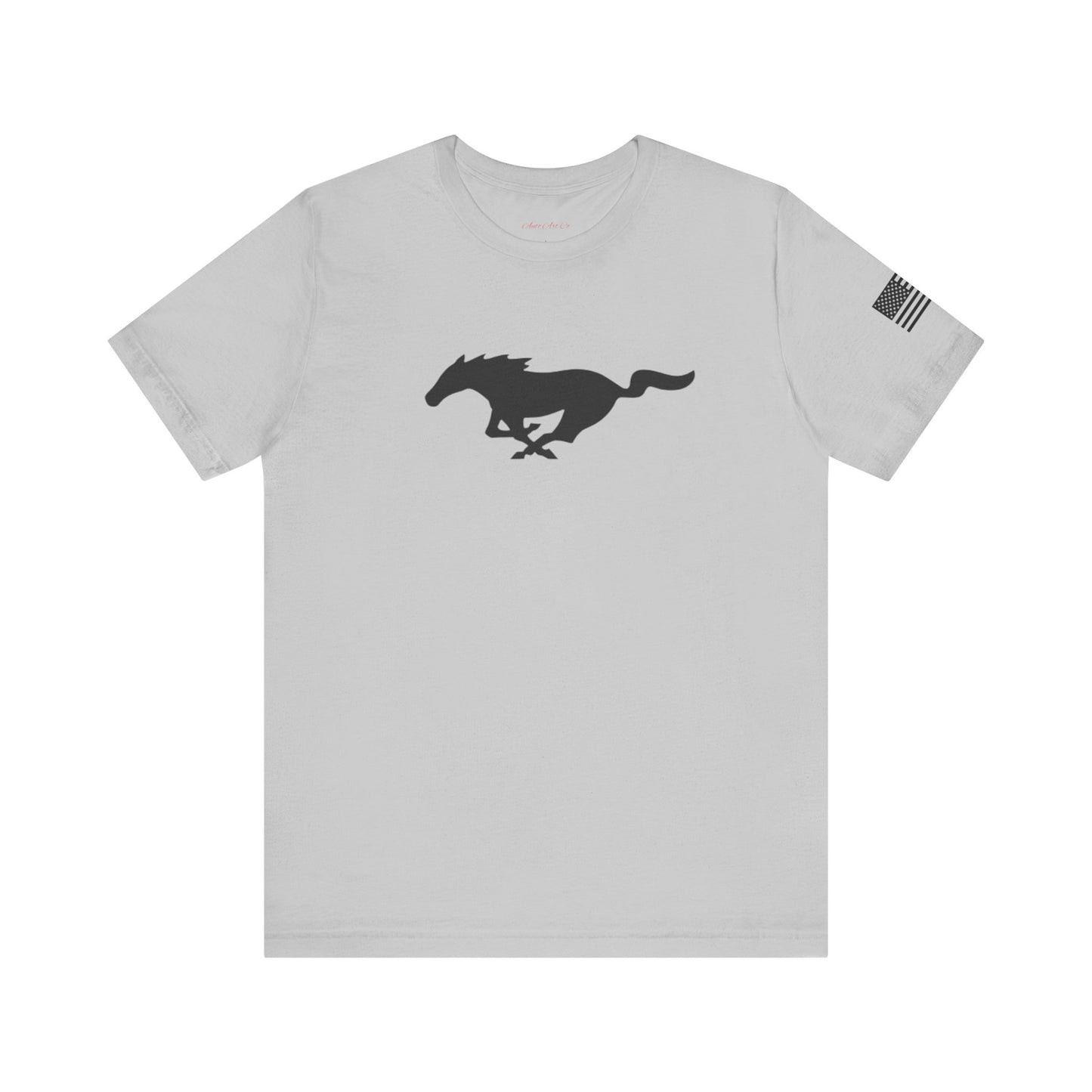 Racing Mustang Graphic Tee - Unisex Short Sleeve Shirt with Sleek Car Designs