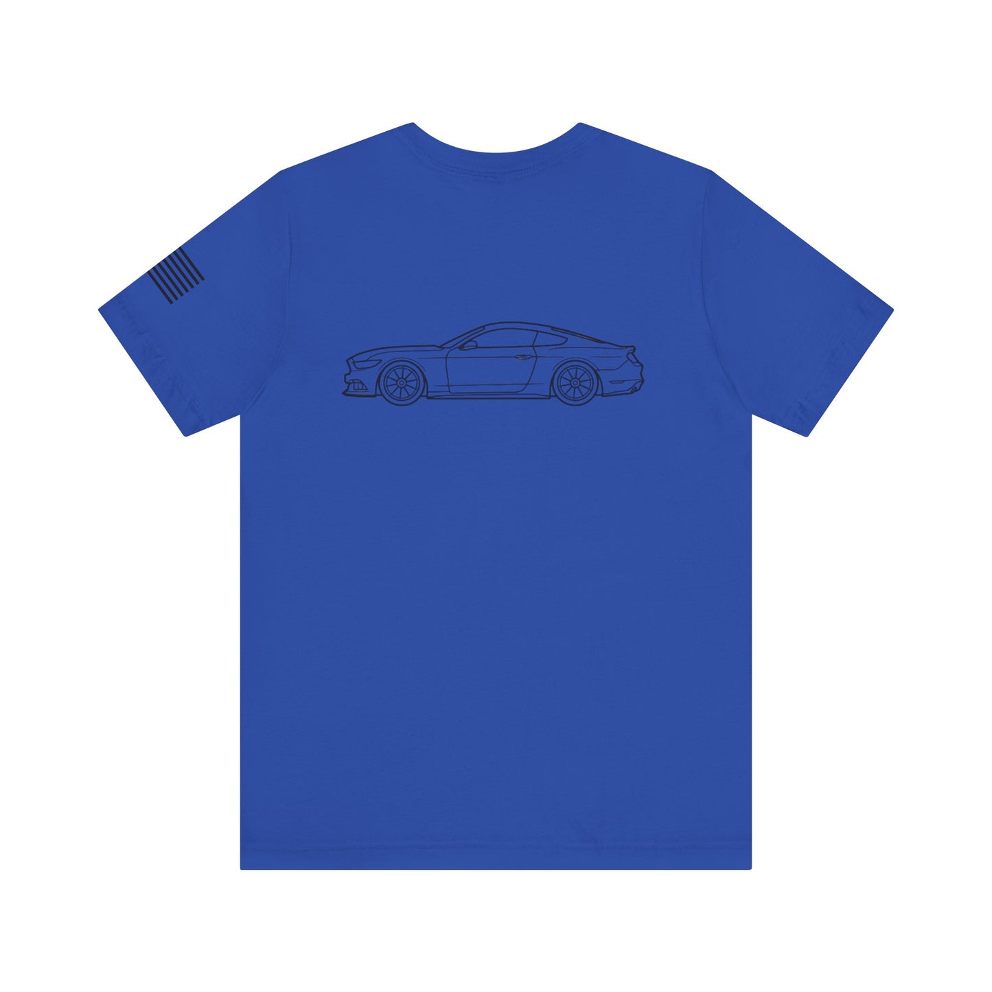 Racing Mustang Graphic Tee - Unisex Short Sleeve Shirt with Sleek Car Designs